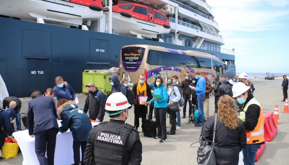 En Magallanes esperan un repunte en la llegada de turistas a través de cruceros a partir de octubre de este año.