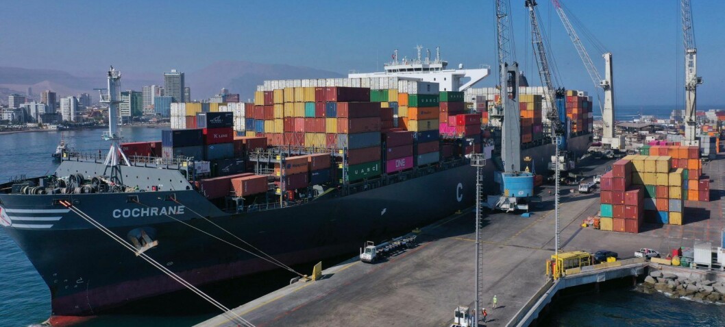 Tarapacá: el movimiento de carga portuaria se redujo 6,8%