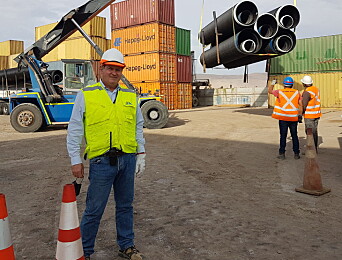 Jorge Cummins, gerente zonal del Terminal Arica, se propone reforzar su oferta de servicios. Jorge Cummins, gerente zonal del Terminal Arica, se propone reforzar su oferta de servicios.