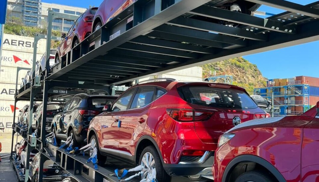 En la imagen se aprecian las unidades que fueron desconsolidadas por primera vez en el terminal porteño. En la imagen se aprecian las unidades que fueron desconsolidadas por primera vez en el terminal porteño.