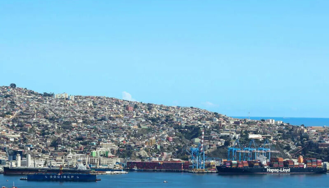 El terminal de Valparaíso suele ofrecer elevadas transferencias de carga granelera dentro y fuera del país.