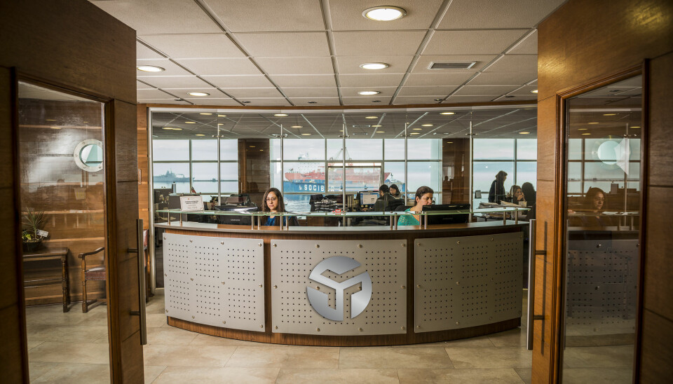 La oficina de Ian Taylor en Valparaiso, ciudad donde nació esta empresa chilena que hoy tiene presencia en cinco países.