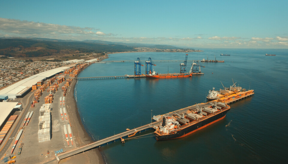 Coronel es uno de los puertos para ampliar los puntos de embarque de la fruta en temporada alta de las exportaciones.