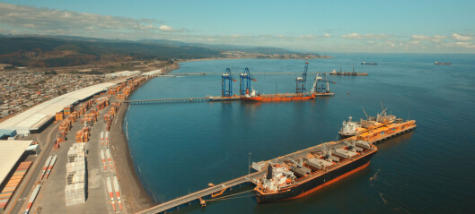 Carga movilizada y manipulada por los puertos del Biobío disminuyó 8,4% en doce meses