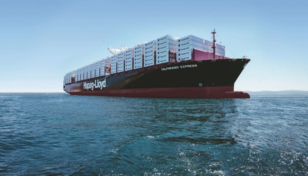 El Valparaiso Express, con capacidad 11.000 TEU, es uno de los 252 barcos que forman la flota de la naviera. El Valparaiso Express, con capacidad 11.000 TEU, es uno de los 252 barcos que forman la flota de la naviera.