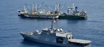 Armada fiscalizó 140 pesqueros y 32 naves mercantes en aguas de tránsito internacional