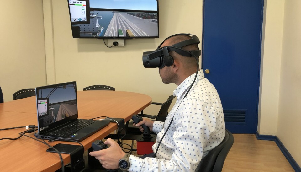 La experiencia sitúa a Ultraport a la vanguardia del uso de tecnología de realidad virtual para la capacitación de sus operadores, explican en la empresa.