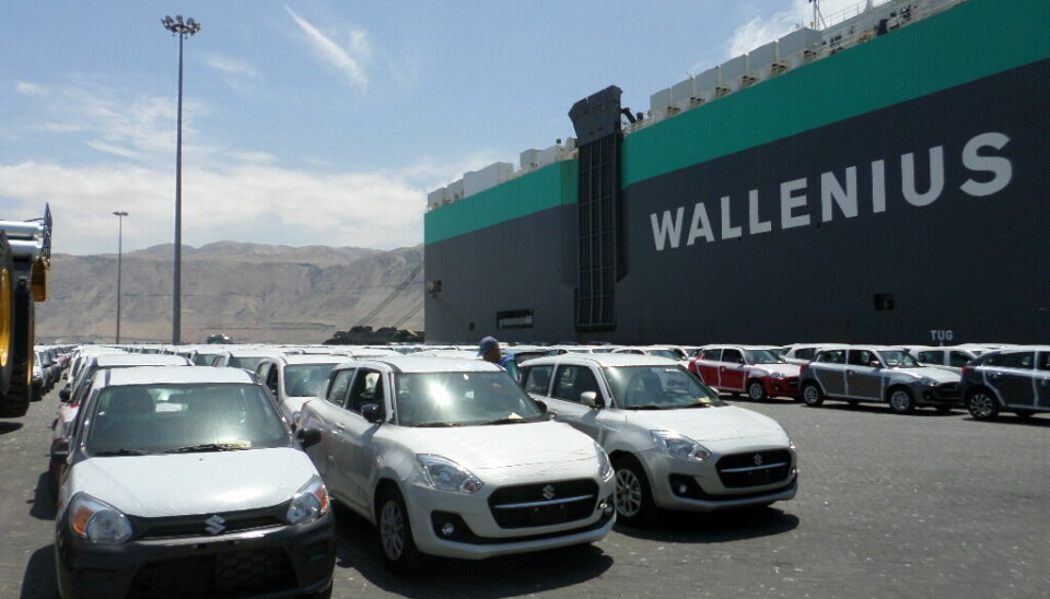 La ARC Resolve, de Wallenius Wilhelmsen Ocean, arribó hasta el puerto de Arica con la carga destinada al país vecino.