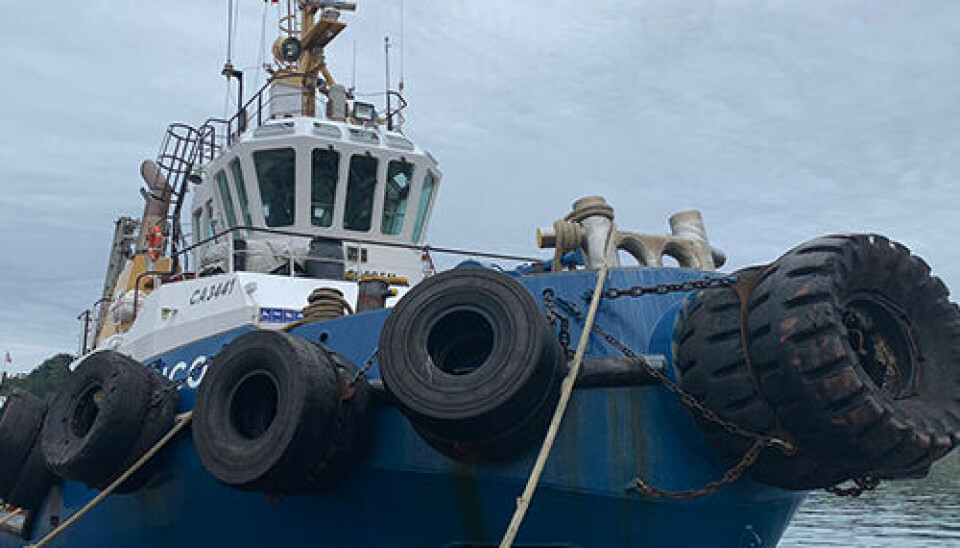 El remolcador de alta mar Rupanco es una de las embarcaciones sometidas a estudios de eficiencia energética y factibilidad de hibridación.