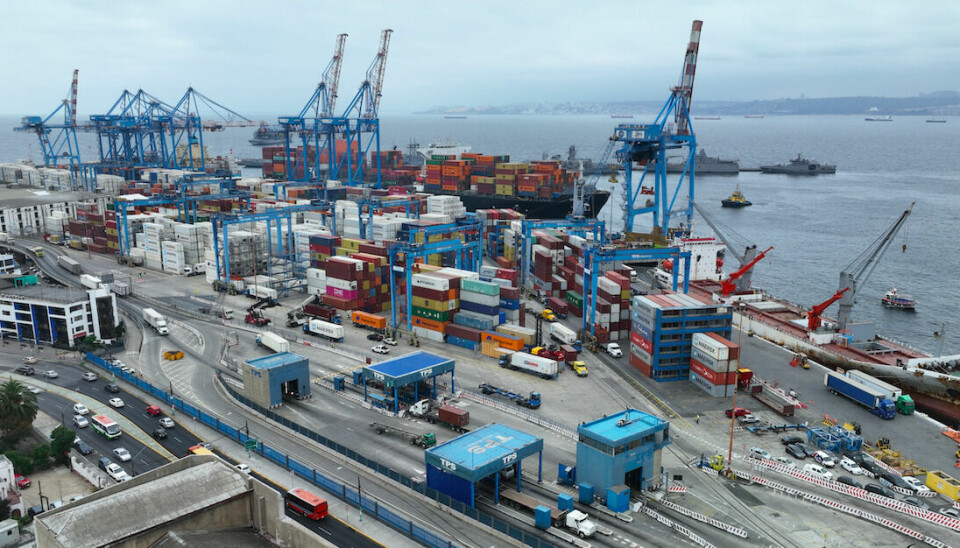La herramienta digital ha permitido agilizar el tránsito de los camiones en su ingreso y salida desde el puerto.