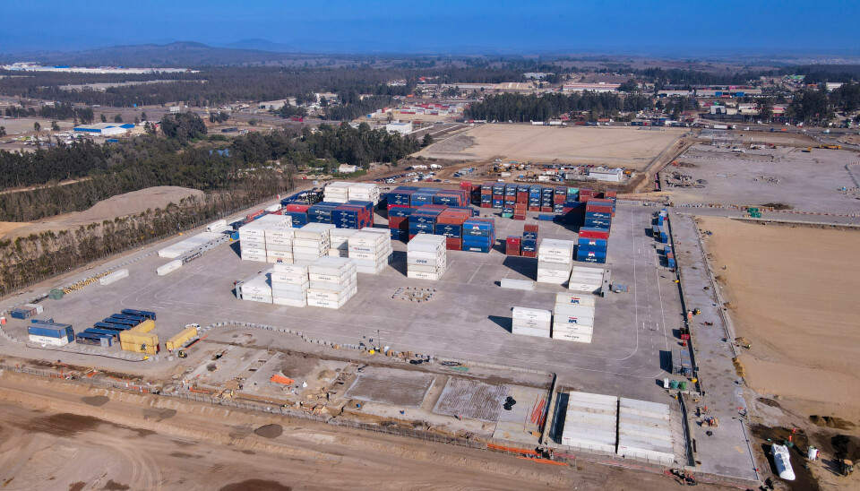 El nuevo centro logístico ocupa una superficie de cinco hectáreas y a fin de año proyectan ampliar el espacio a más del doble para carga en contenedores.