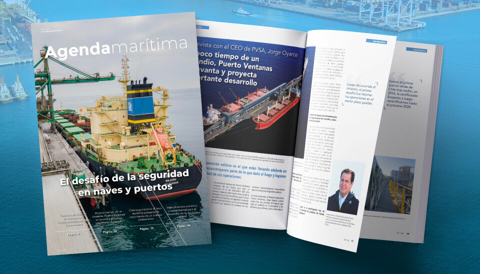 La revista Agenda Marítima busca ser un aporte a la difusión y la valoración de la industria marítima, portuaria, logística y del comercio exterior para el país.