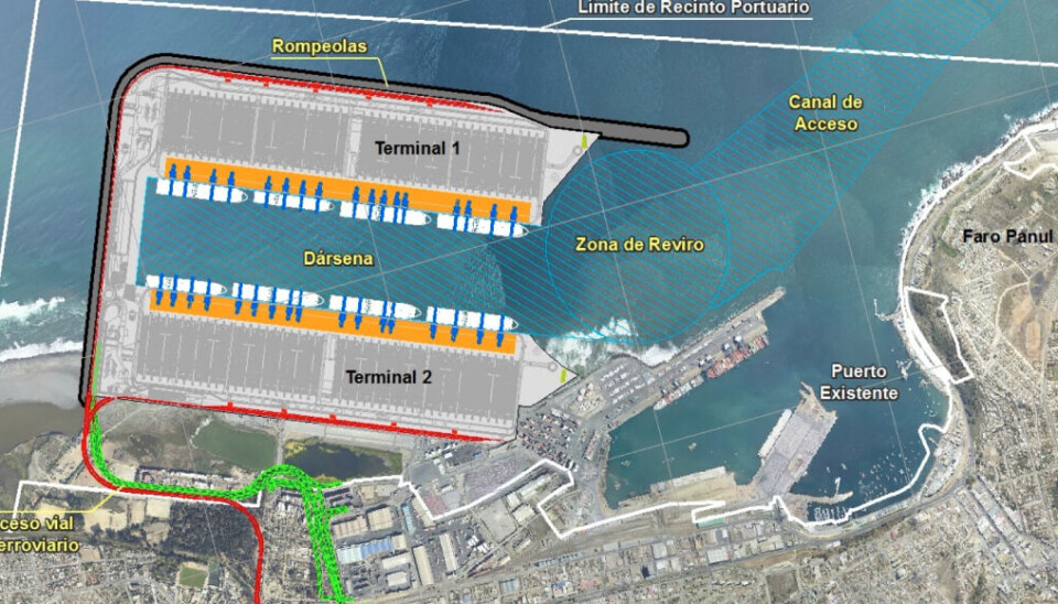 Puerto Exterior estará en condiciones de iniciar operaciones en 2036.
