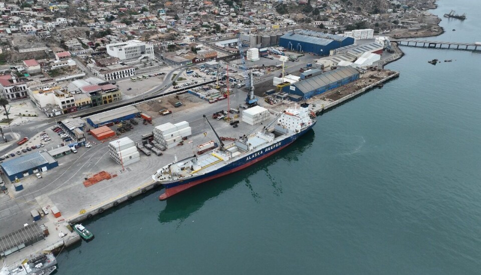 La exportación de frutas es uno de los puntos fuertes del terminal portuario.