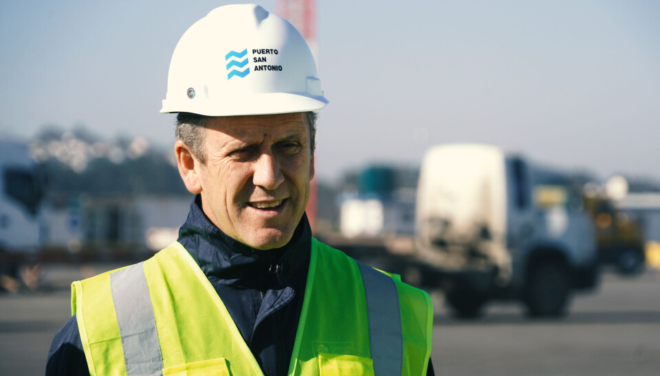 El ministro destacó la importancia del modo ferroviario en la logística portuaria.