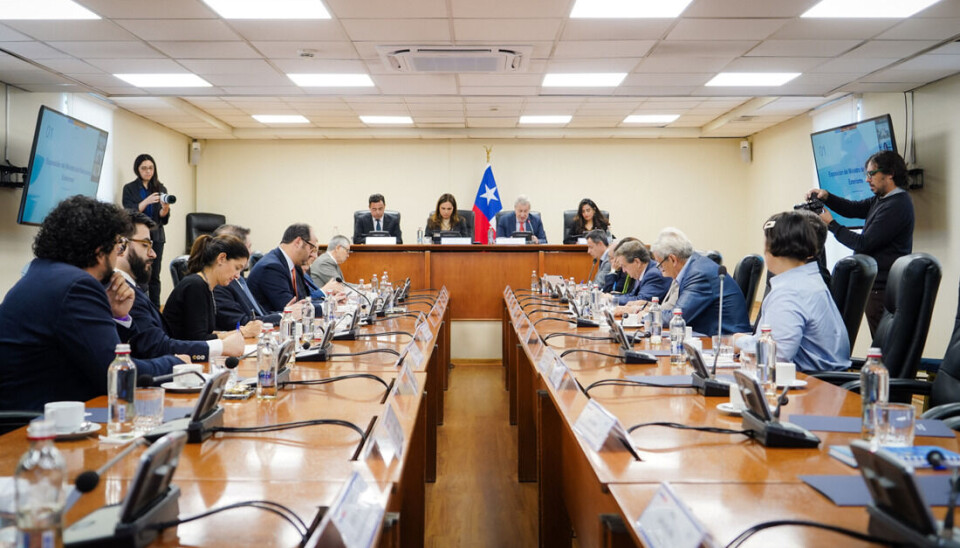 Autoridades durante la sesión del Consejo de Política Exterior.