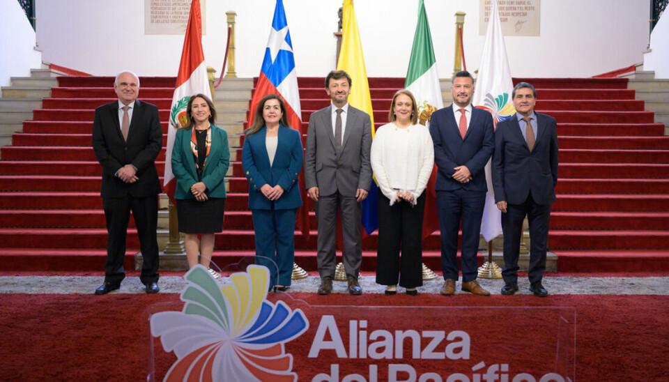 Los participantes de la reunión que se realizó en la ciudad de Bogotá.