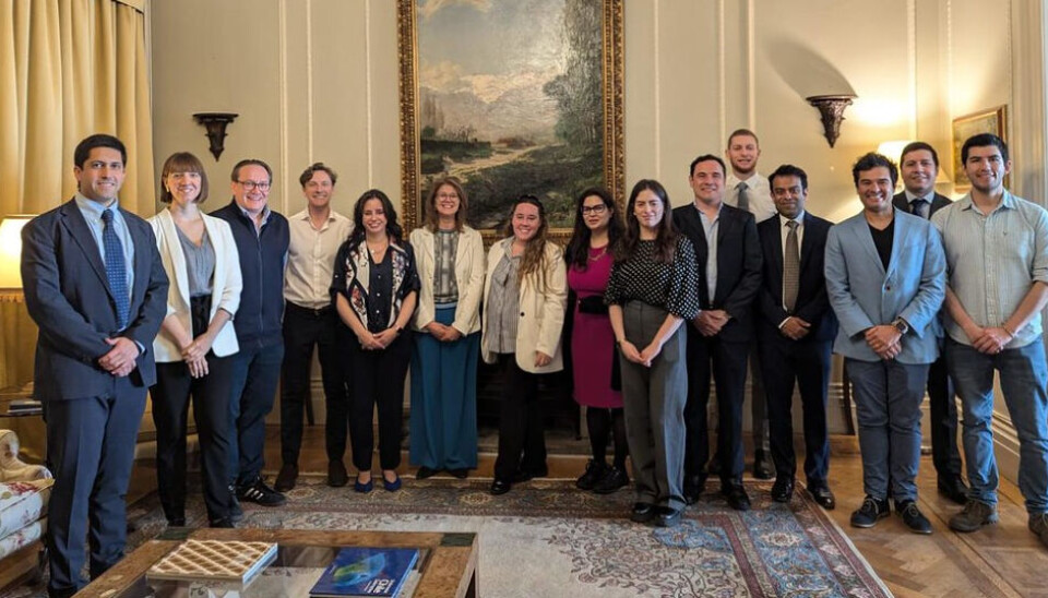 Los participantes nacionales en esta importante feria que se realizó en Londres.