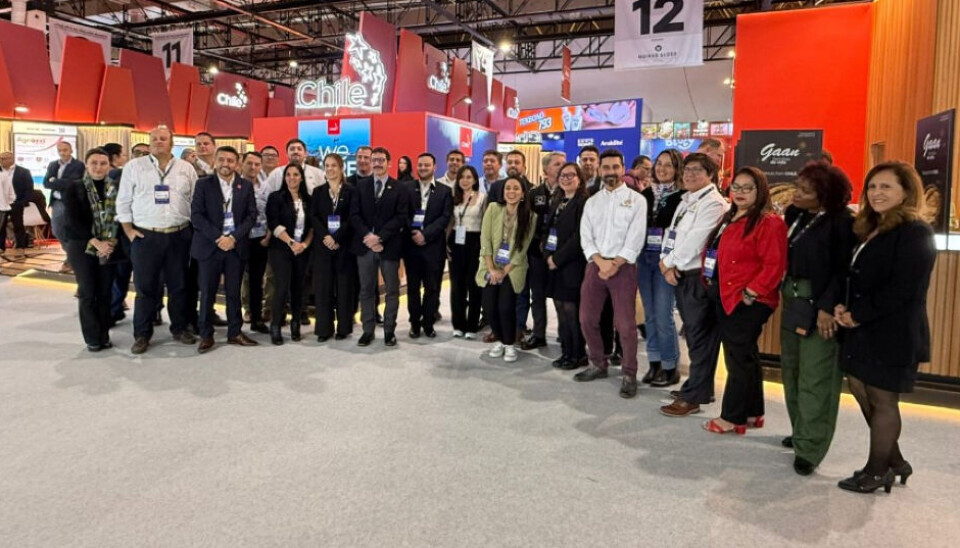 Participantes de la feria que se desarrolla en la ciudad de Sao Paulo en Brasil.